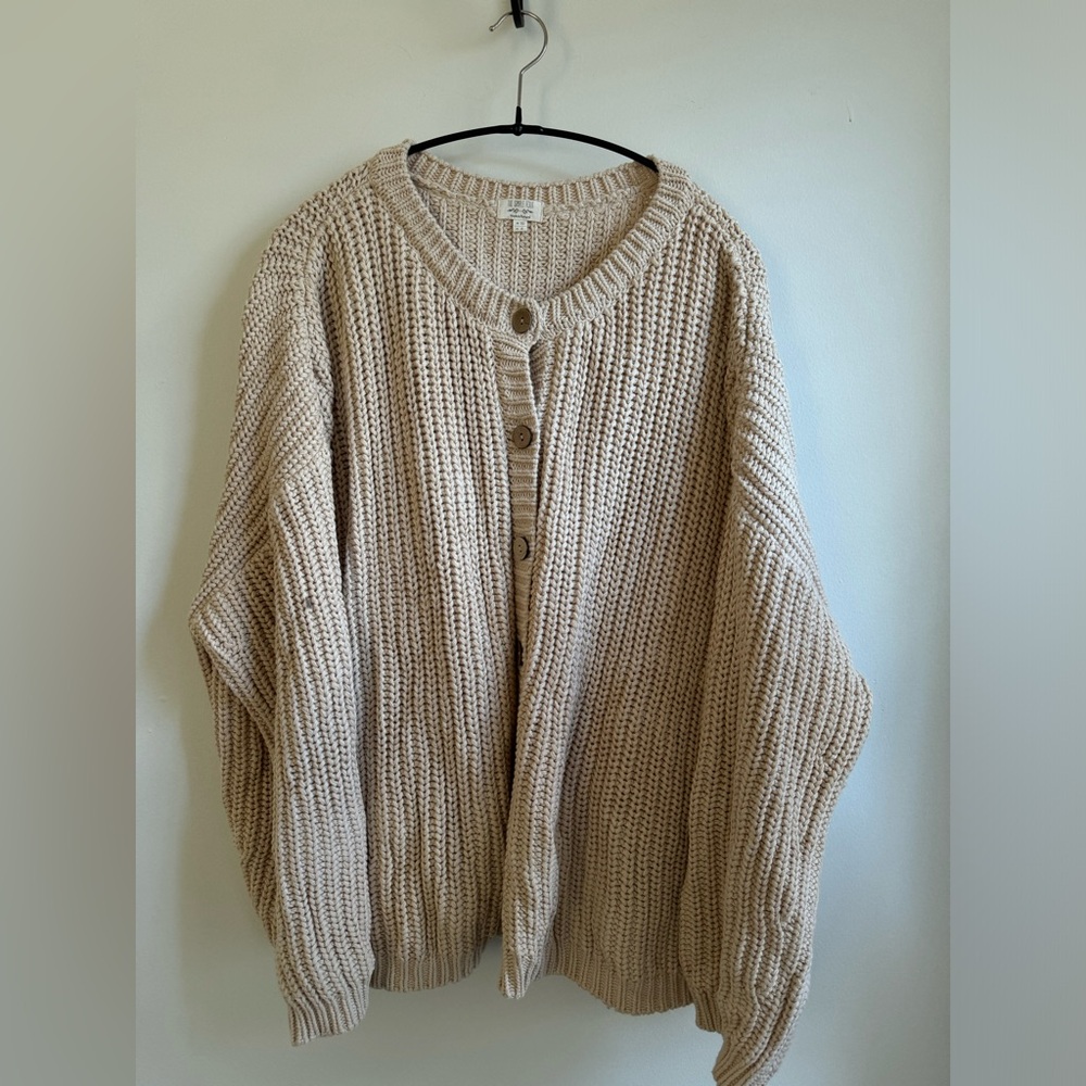 The Simple folk Chunky knit cardigan/ size US 6
